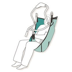 Pivot Sling, Fabric with Standard Keyhole Buckle - Large