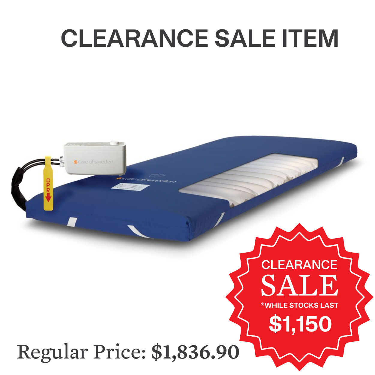 CuroCell SAM Pro CF10 - Single, 85 x 200cm