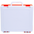 AEROCASE Medium White and Orange Rugged Case 27.5 x 23.5 x 9cm (for AFAK4C)