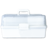 AEROCASE Medium White and Clear Tacklebox 42 x 21 x 22cm (for AFAK4T/AFAK5T)