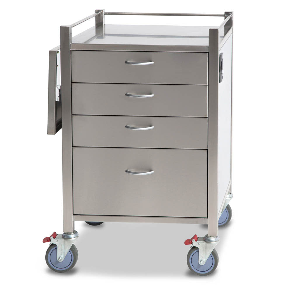 SQ Series Medication Cart - 4 Drawers