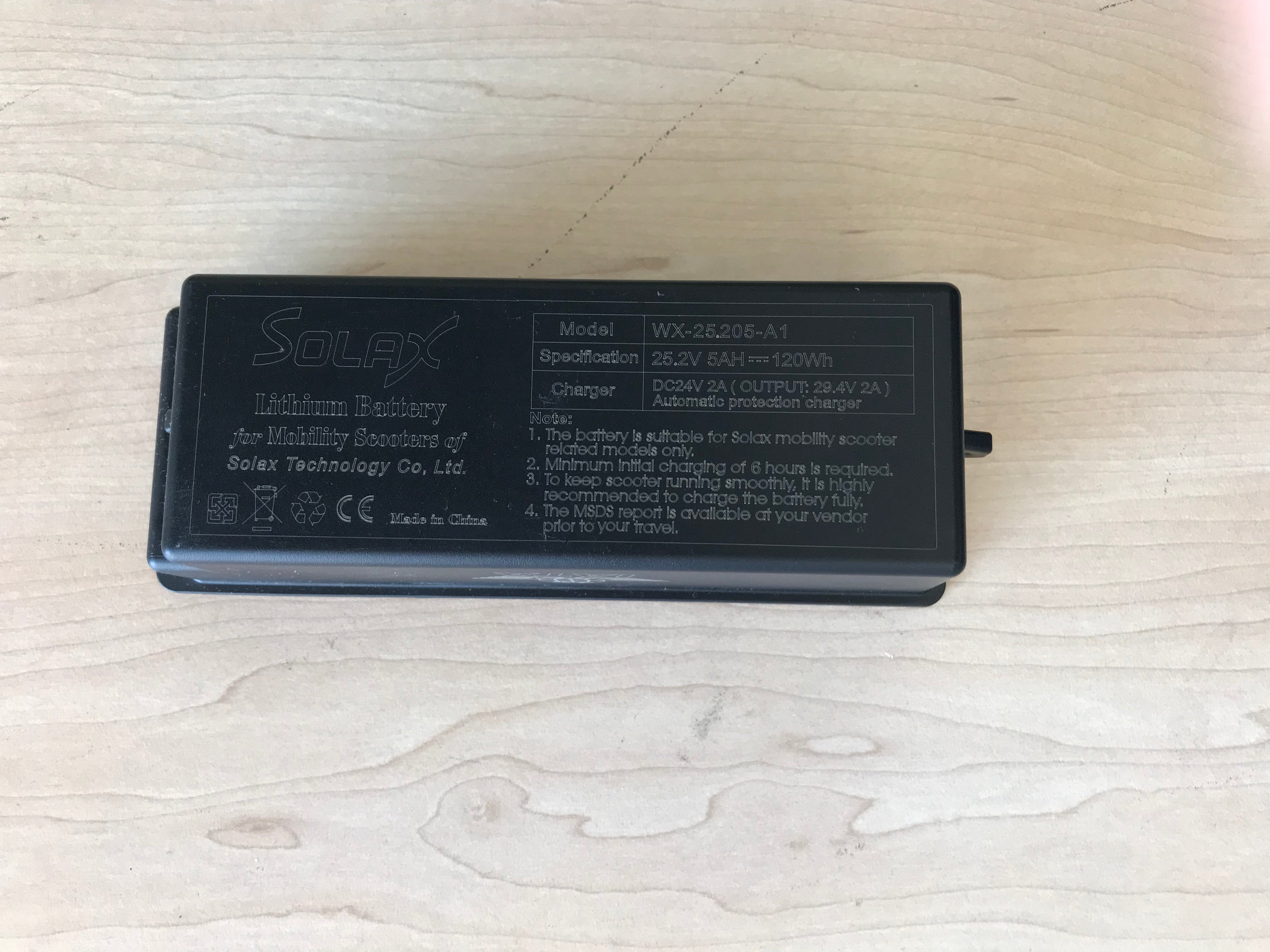 Solax Lithium Battery Set (Maleta)