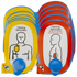 LIFEPAK CR Plus Trainer Electrodes - Adult Pack/5 (11250-000015)