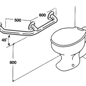 Toilet Rail Type 05