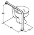 Toilet Rail Type 08