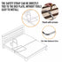 Bed Rail Safety Assist Rail for Elderly Adults with Storage Pocket &Fixing Strap