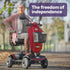 EQUIPMED Mobility Scooter For Elderly Motorized Electric Older Adults 4 Riding