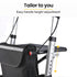 EQUIPMED Foldable Aluminium Walking Frame Rollator with Bag and Seat, Silver