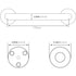 120cm Stainless Steel Handle for Shower Toilet Grab Bar Handle Bathroom Stairway Handrail Elderly Senior Assist