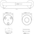50cm Stainless Steel Handle for Shower Toilet Grab Bar Handle Bathroom Stairway Handrail Elderly Senior Assist