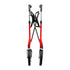 Let's Fly Mobility Rollator Wheelie Walker - Red