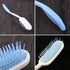 Extra Long Handle Comb Teeth and Brush for Elderly Easy Grip Hair Care Tool