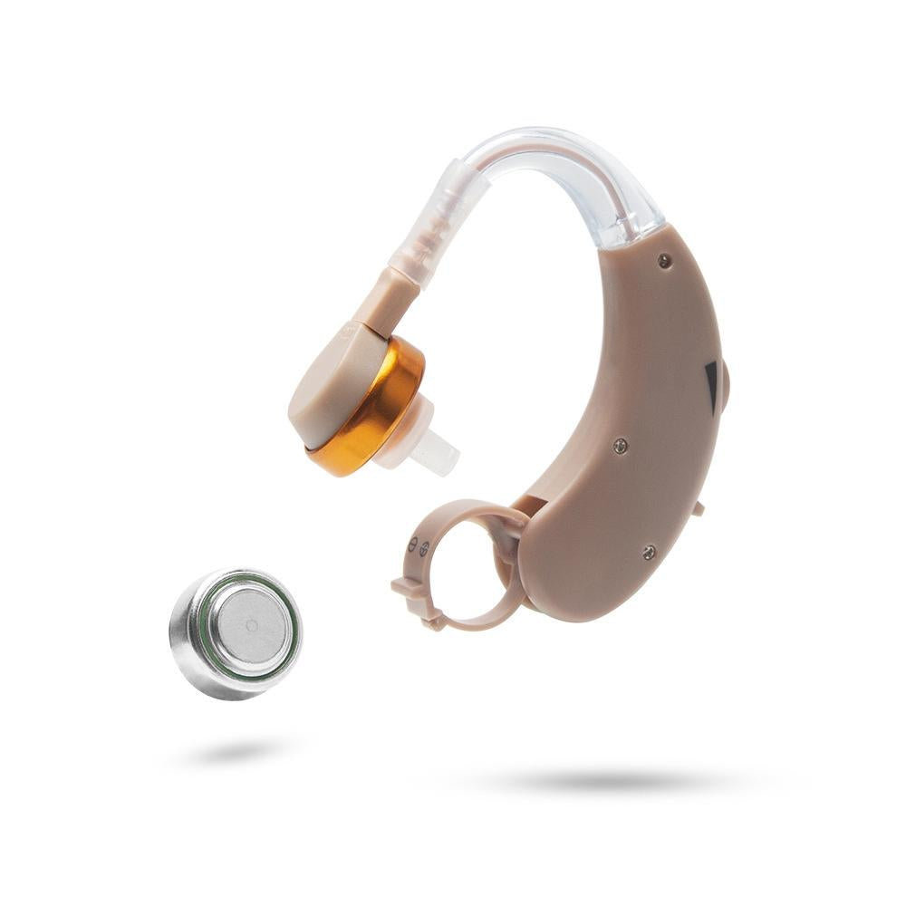Earhook Hearing Aid Sound Amplifier 1.5V Dc