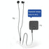 U20 Lavalier Bluetooth Headset Smart Sound Collector Black