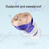 Rechargeable Cic Hearing Aids Type C Port Invisible Red / Blue