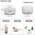 Wireless Tws Hearing Aid Amplifier Red / Blue