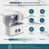 Rechargeable Digital Hearing Aid Silver