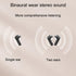 Rechargeable In Ear Hearing Aid Elderly Sound Amplifier Black
