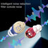 Portable Voice Amplifier For Seniors Black - Red Blue Double Machine + White Charging Bin