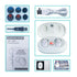 Compact In Ear Hearing Aid Amplifier White