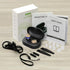 Portable Voice Amplifier For Seniors Black - Red Blue Double Machine + Black Charging Bin