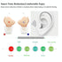 Digital Noise Canceling Hearing Aid Left Ear - Right Ear Black