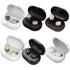 Portable Voice Amplifier For Seniors Black - Skin Colour Double Machine + White Charging Bin