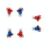 Digital Noise Canceling Hearing Aid Left Ear - Left Ear Blue