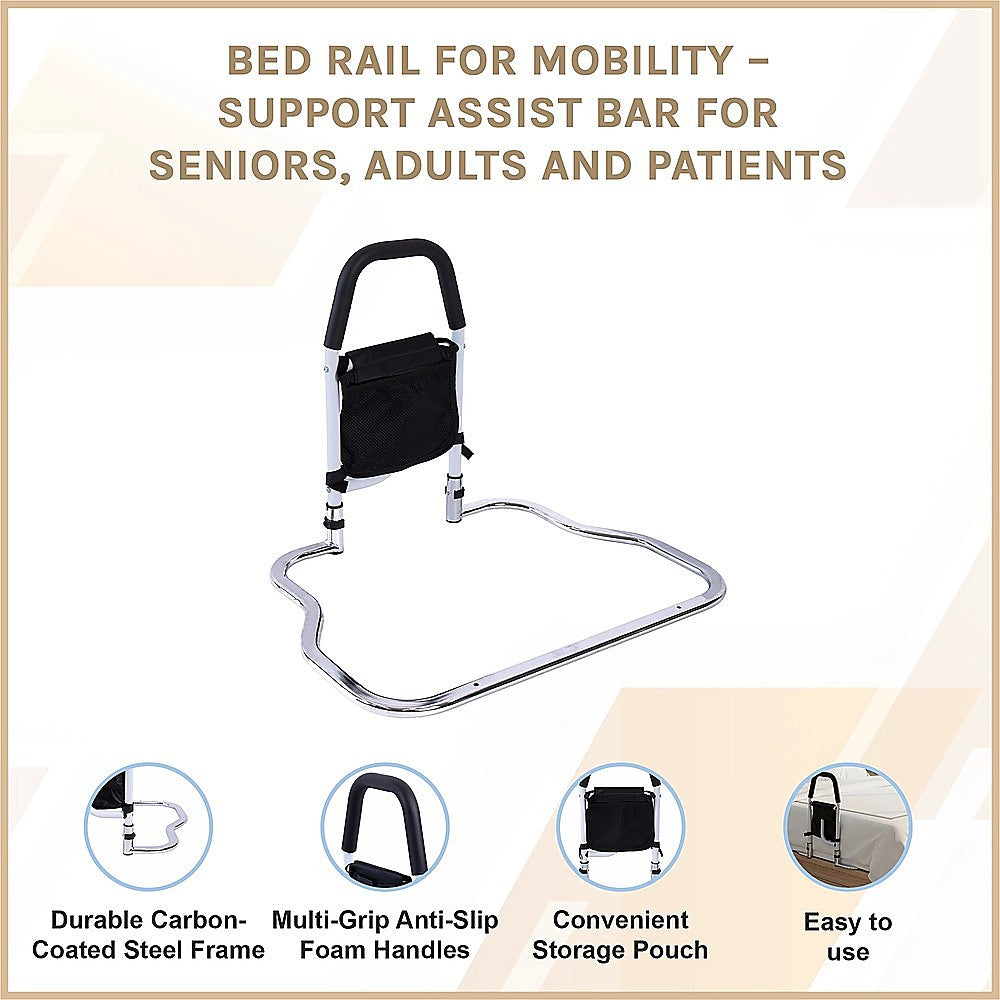 Bed Rail for Mobility – Support Assist Bar for Seniors, Adults and Patients