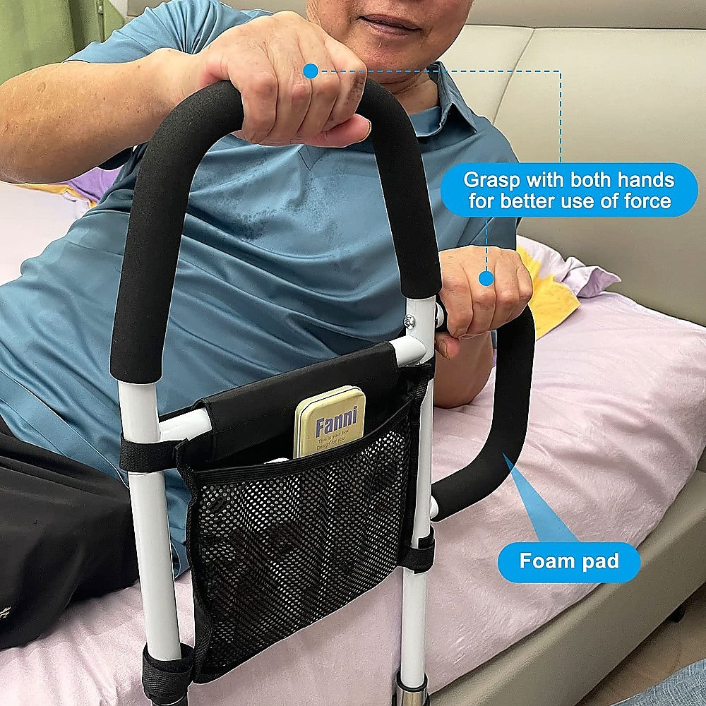 Adjustable Bed Rail for Elderly – Safety Support Bar for Adults