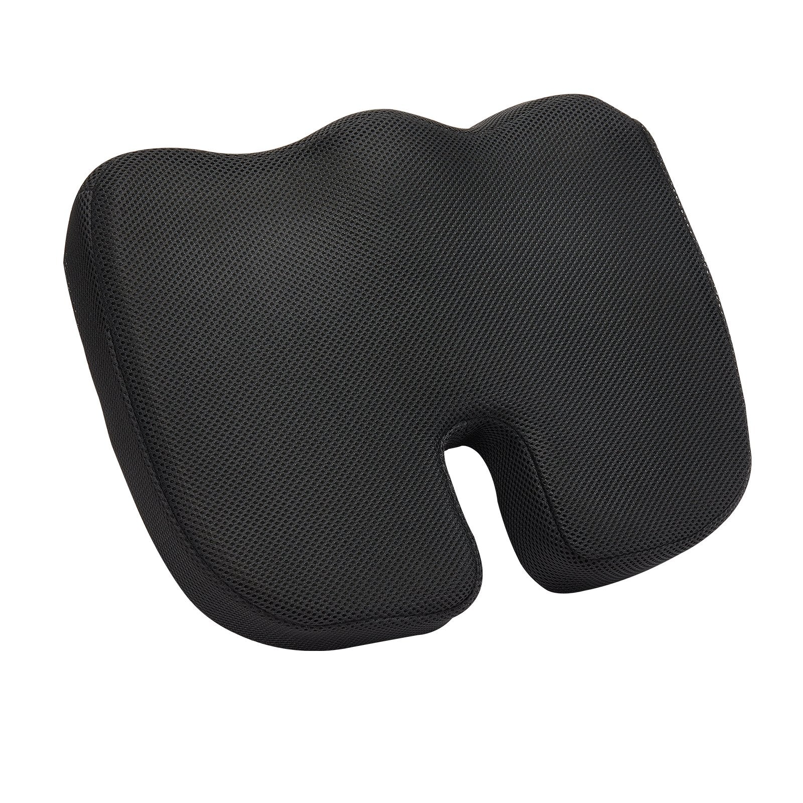 VEVOR Seat Cushion, Memory Foam Seat Chair Cushion for Pressure Relief, Soft & Breathable Wheelchair Seat Pad with Removable Cover for Travel, Office, Car, Airplane - Lightweight and Portable