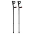 VEVOR Forearm Crutches 10-Level Height Adjustable Walking Crutches 1 Pair 350LBS