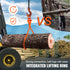 VEVOR Log Skidding Tongs, 81.3cm 2 Claw Log Lifting Tongs, Heavy Duty Steel Lumber Skidding Tongs, 700 kg Loading Capacity, Log Lifting, Handling, Dragging & Carrying Tool