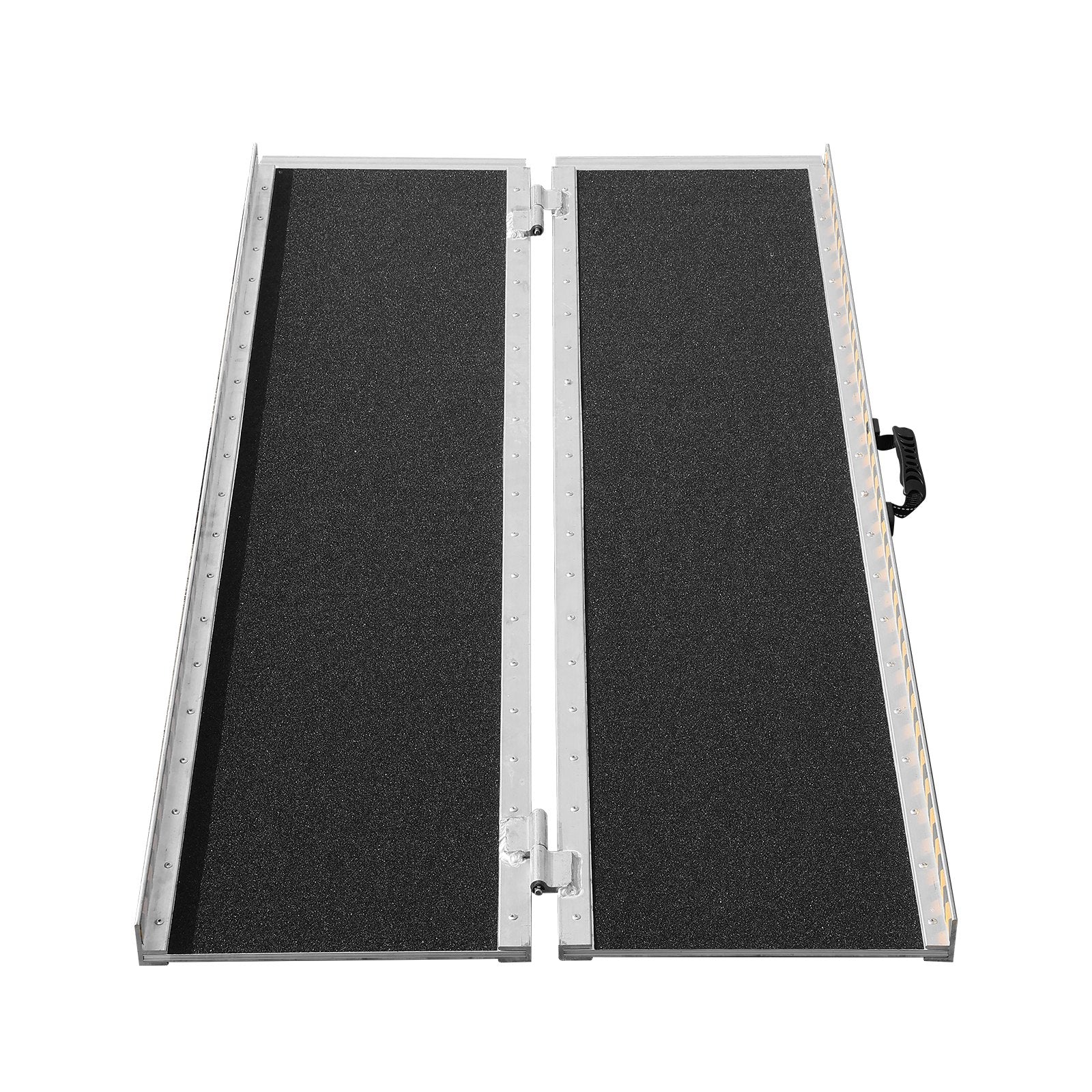 VEVOR Portable Wheelchair Ramp, 183 cm 363 kg Capacity, Non-Slip Aluminum Folding Threshold Ramp, Foldable Mobility Scooter Ramp Wheel Chair Ramp, Handicap Ramp for Home Steps, Stairs, Doorways, Curbs