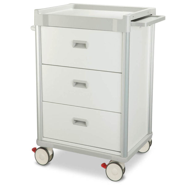 Viva Pre Pack Medication Cart – Aluminium