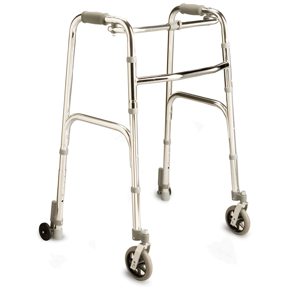 Walking Frame - Folding with Front/Rear Wheels