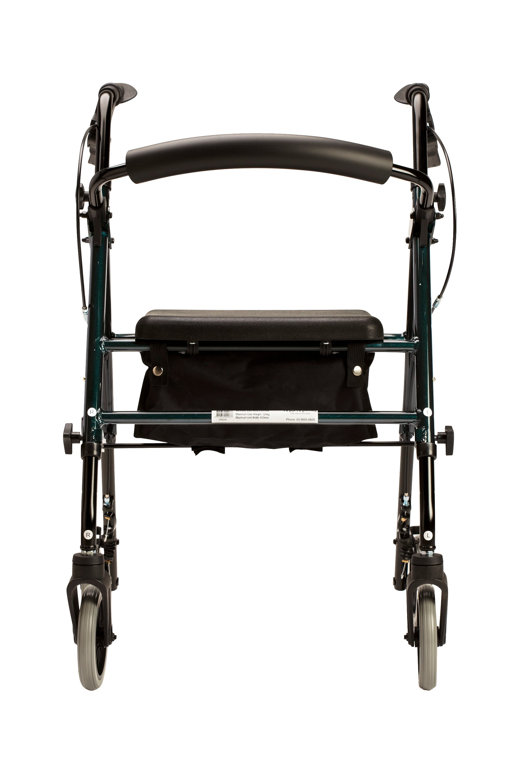 Max Mobility Alpha 426 Rollator (Red)