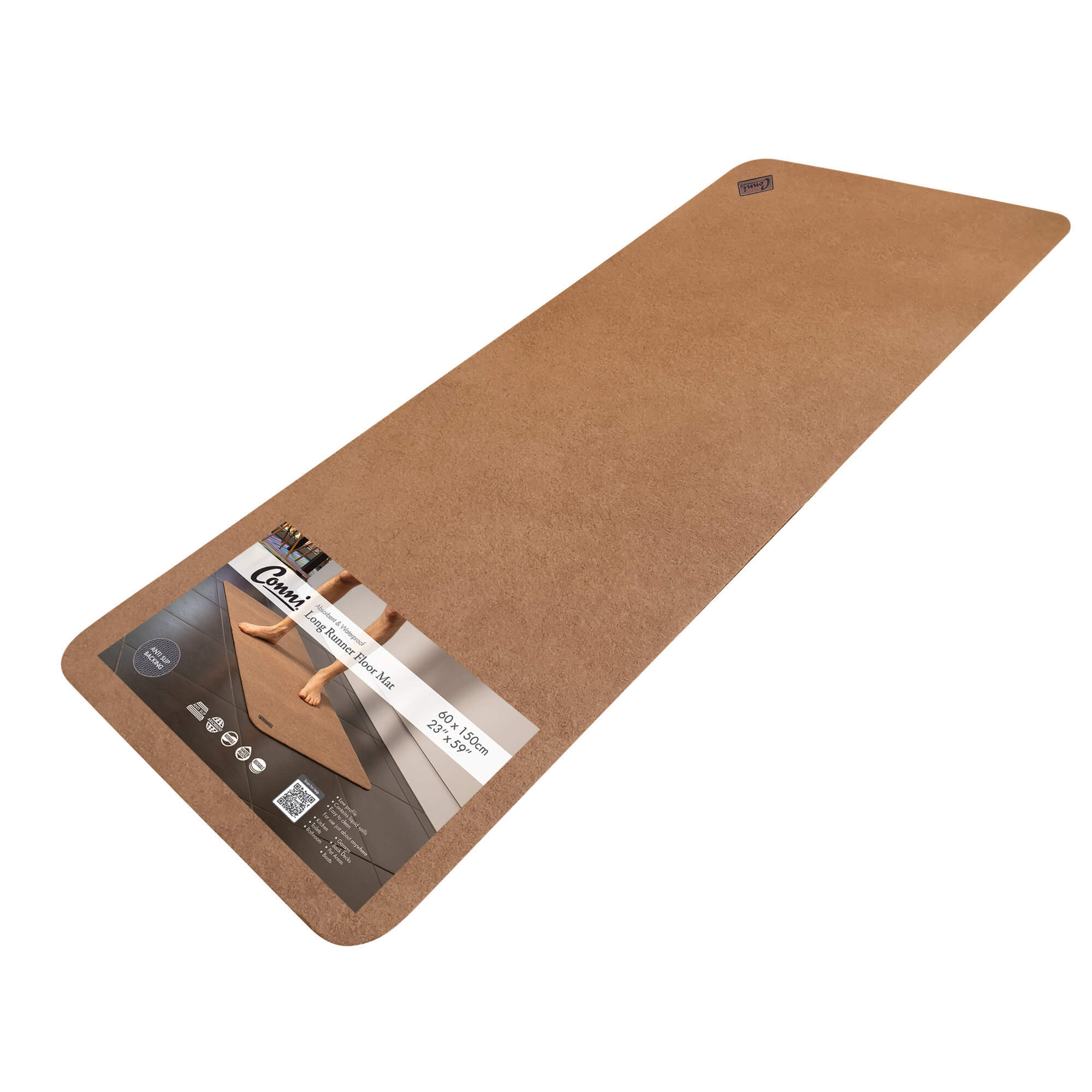 Conni Floor Mat - Long Runner (Pebble)