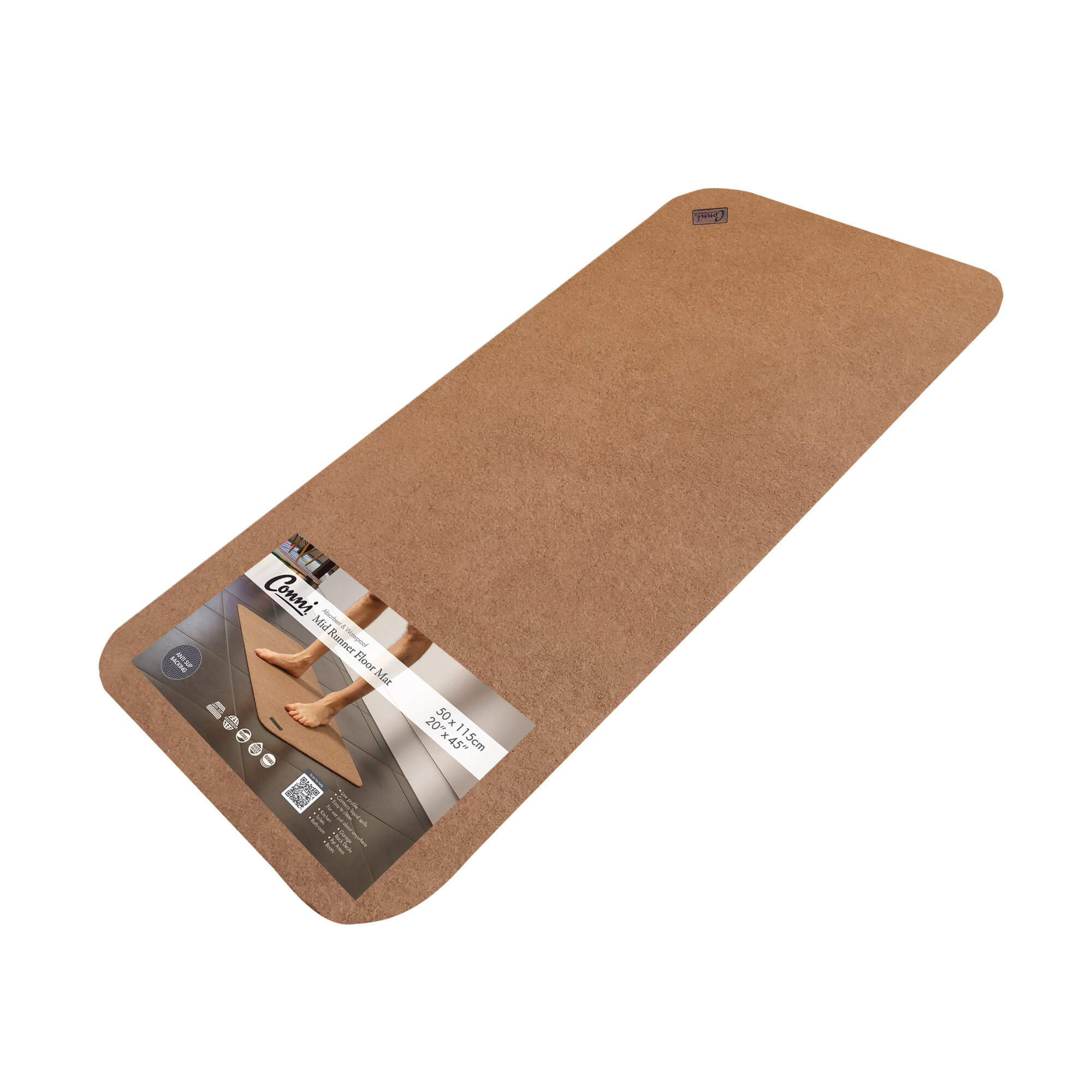 Conni Floor Mat - Mid Runner (Pebble)
