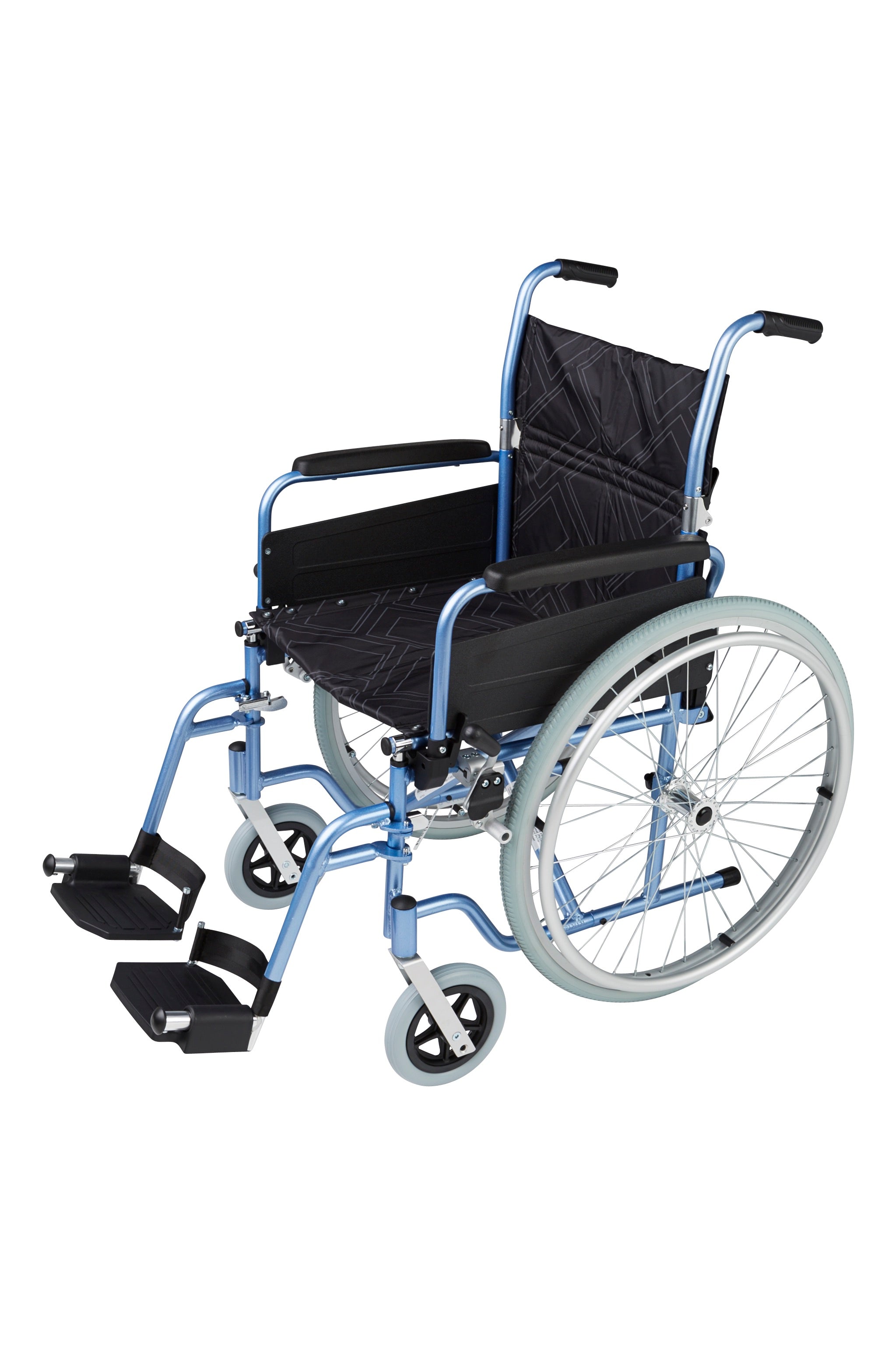 Max Mobility SP1 Self-Propelling Wheelchair (Blue)