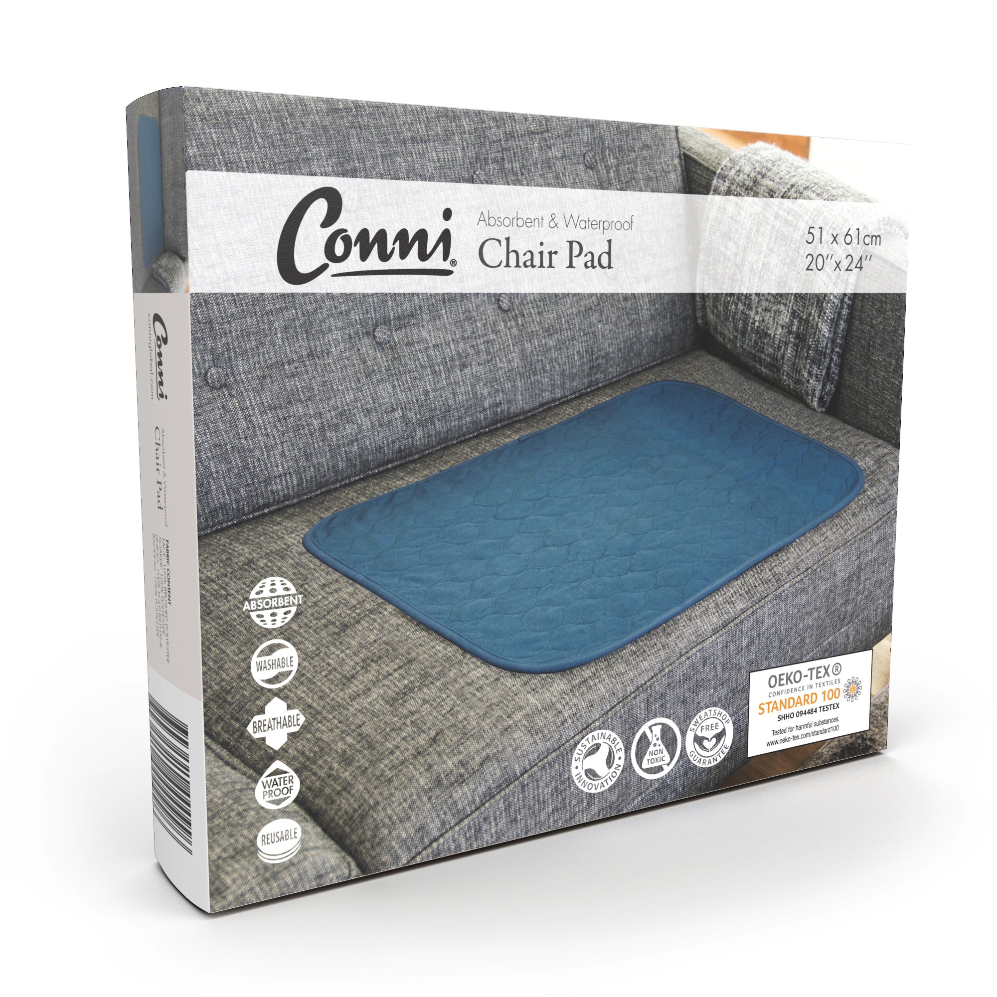 Conni Chair Pad Large (Tartan)