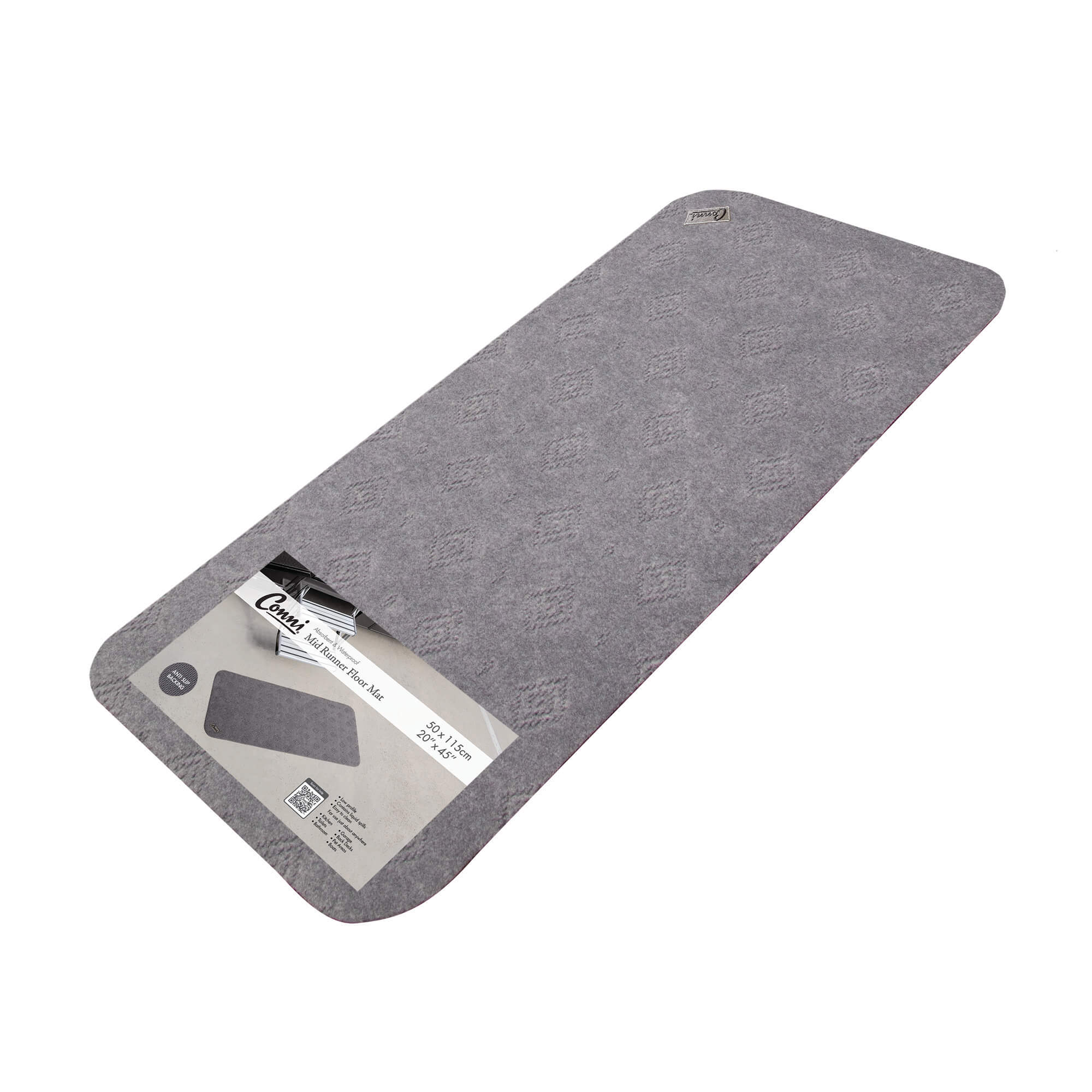 Conni Floor Mat - Mid Runner (Grey)
