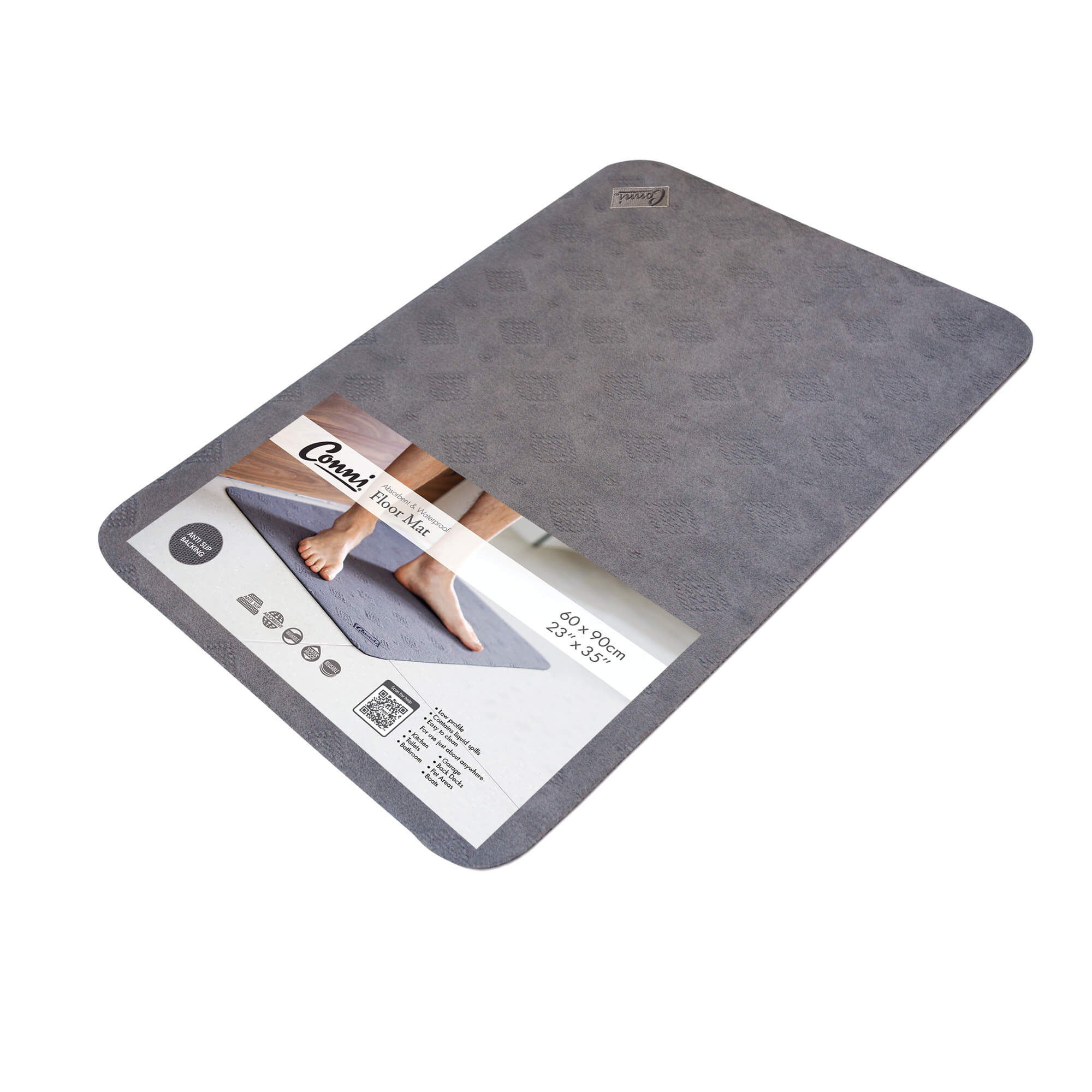 Conni Floor Mat - Classic (Grey)