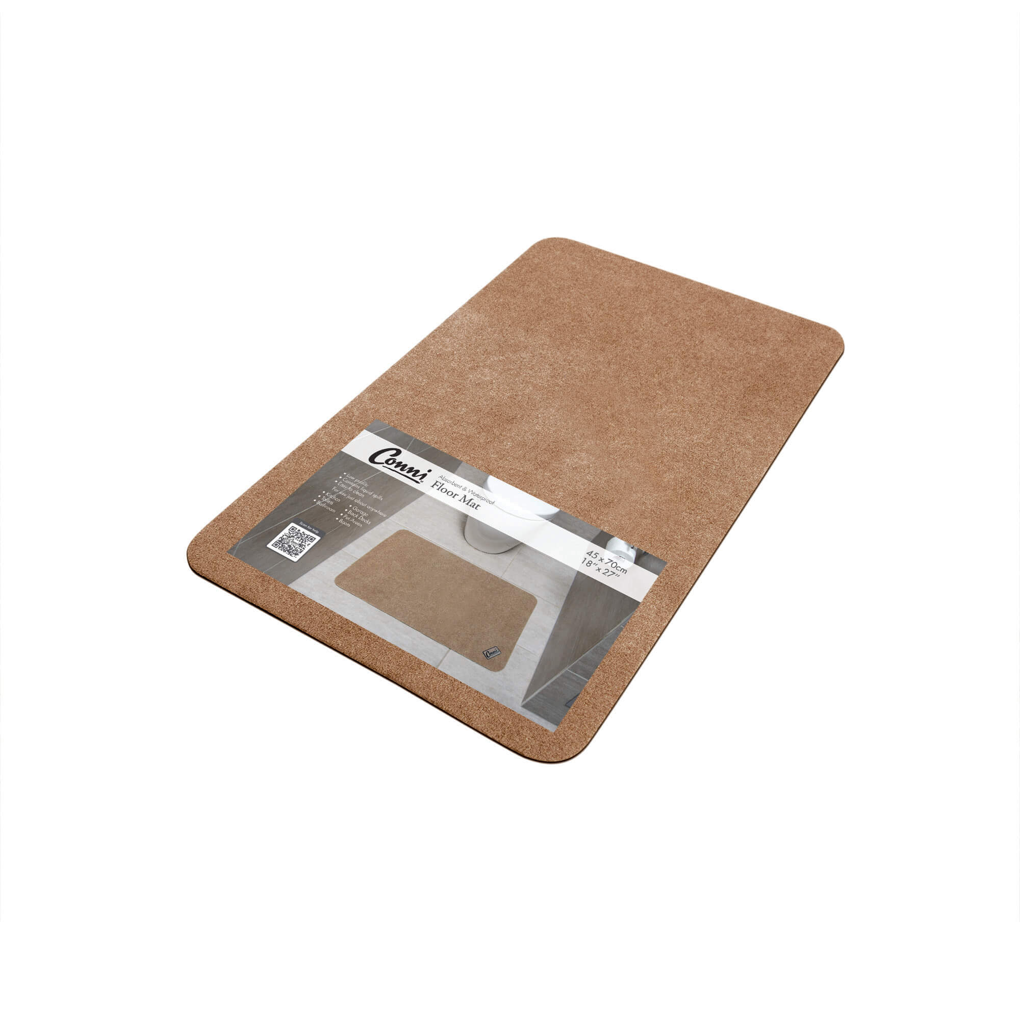 Conni Floor Mat - Compact (Pebble)