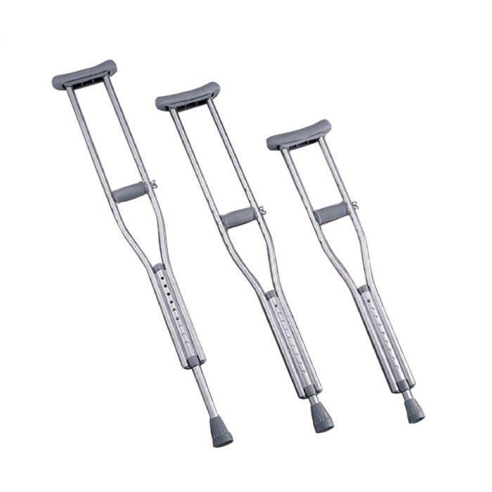 Max Mobility Aluminium Underarm Crutches (Adult)