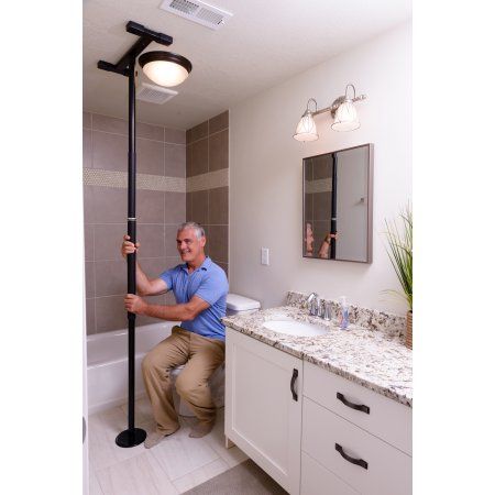 Wonder Pole Slim (Security Pole) - Black