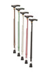 Max Mobility Aluminium Adjustable Walking Cane - Black