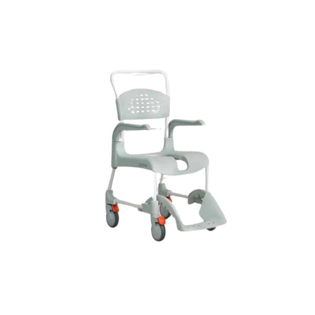 Etac Clean Mobile Shower Commode Open Front