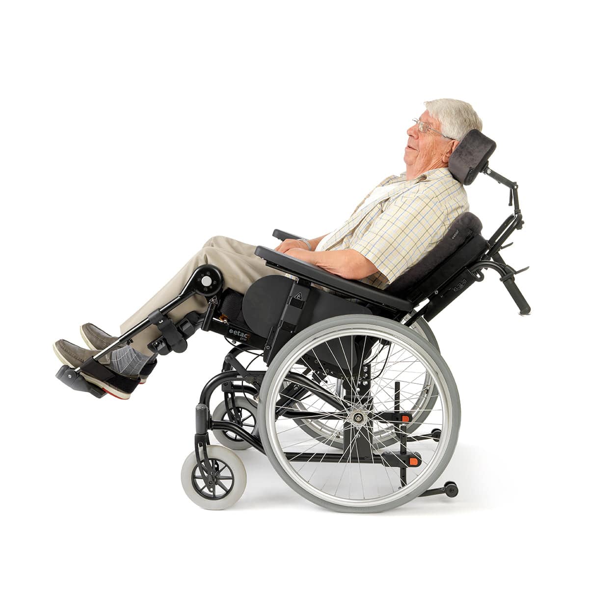 Etac Prio Tilt in Space Wheelchair – Transit or Self Propelled