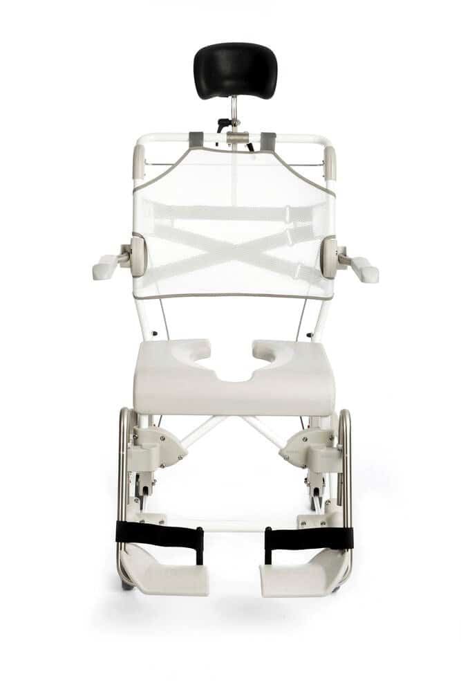 Etac Swift Mobil Tilt-2 Shower Commode with Pan Holder